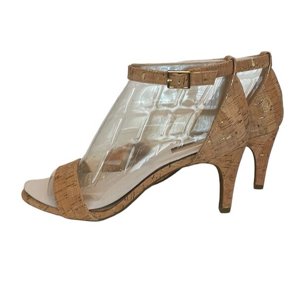 CORK SANDAL HEELS BY AEROSOLES, sz9.5 - Picture 6 of 8